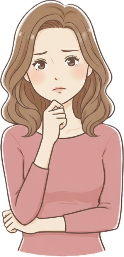 悩む女性